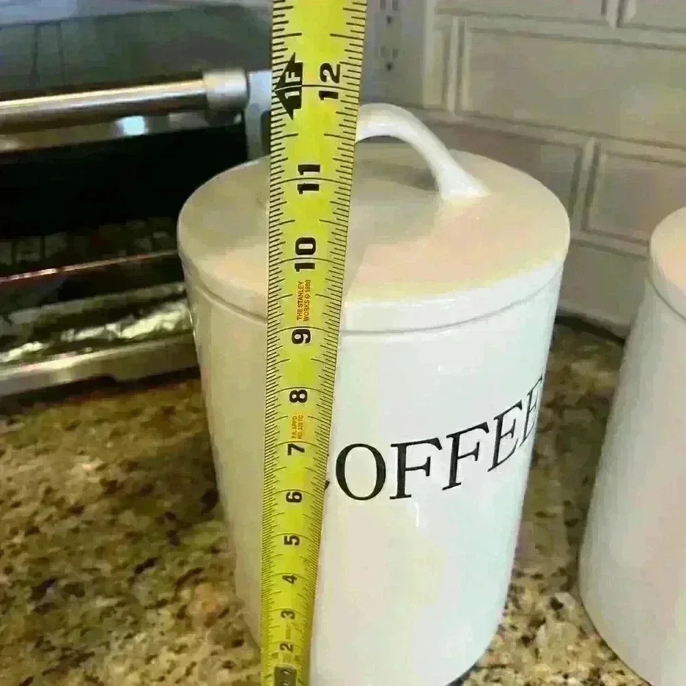 Coffee tea canister set - Picture 4 of 10